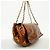 Borsa a tracolla Chanel in pelle verniciata marrone - vista 2