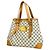 Borsa Tote Louis Vuitton Damier Azur Hampstead MM Bianco