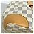 Borsa Tote Louis Vuitton Damier Azur Hampstead MM Bianco - vista 6
