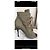 Giuseppe Zanotti Stivaletti aperti in tela kaki con lacci - vista 6