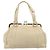 Céline Celine Vintage Kisslock Frame Leather Beige - vista 2