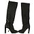 Triomphe Céline Botas altas de cuero negro