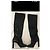 Triomphe Céline Botas altas de cuero negro - vista 4