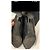 Triomphe Céline Botas altas de cuero negro - vista 9