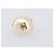 Chanel CC Clip On Faux Pearl Embellished Metal D'oro - vista 4
