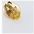 Chanel CC Clip On Faux Pearl Embellished Metal D'oro - vista 5