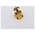 Chanel CC Clip On Faux Pearl Embellished Metal D'oro - vista 6