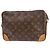 Borsa a tracolla Louis Vuitton Nil Monogram Canvas Marrone - vista 2