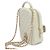 Mini mochila Chanel Matelasse con cadena Blanco - vista 4