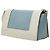 16 Céline Celine Frame Medium Schultertasche Blau Grau - Ansicht 2