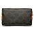 Céline Celine Triomphe Small Cosmetic Pouch Handbag Marrone - vista 3