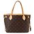 Bolsa de mão Louis Vuitton Monogram Neverfull PM Marrom Rosa - vista 3
