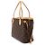 Bolsa de mão Louis Vuitton Monogram Neverfull PM Marrom Rosa - vista 4