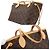 Bolsa de mão Louis Vuitton Monogram Neverfull PM Marrom Rosa - vista 9