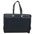 Hermès Herbag Cabas Toile and Leather MM Nero - vista 2