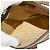 Borsa a tracolla Gucci in PVC beige - vista 7