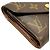 Louis Vuitton Portefeuille Victorine Tri-fold Wallet Marrone Monogramma - vista 7