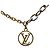 Collana Louis Vuitton Logo Mania D'oro