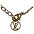 Collana Louis Vuitton Logo Mania D'oro - vista 2