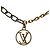Collana Louis Vuitton Logo Mania D'oro - vista 4