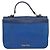 Miu Miu Madras Top Handle Leather Small Azul marinho - vista 2