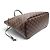 BORSA A MANO LOUIS VUITTON NEVERFULL TOILE DAMIER EBENE CABAS N40599 Marrone - vista 4