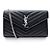 Autre Marque NEU SAINT LAURENT CASSANDRE 377828 WALLET ON CHAIN WOC BAG Schwarz