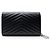 Autre Marque NEU SAINT LAURENT CASSANDRE 377828 WALLET ON CHAIN WOC BAG Schwarz - Ansicht 2