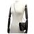 Autre Marque NEU SAINT LAURENT CASSANDRE 377828 WALLET ON CHAIN WOC BAG Schwarz - Ansicht 6