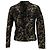 Valentino Garavani Blazer Valentino Miss V de jacquard en seda dorada