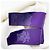 Abito mini monospalla Ralph Lauren Purple Label in seta avorio - vista 6