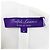 Abito mini monospalla Ralph Lauren Purple Label in seta avorio - vista 7