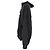 Balenciaga Logo Destroyed Hoodie aus schwarzer Baumwolle - Ansicht 2