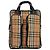 Borsa da tennis Burberry Nova Check in tela beige - vista 33