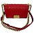 Borsa a tracolla Chanel Le Boy in pelle rossa Rosso - vista 2