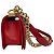 Borsa a tracolla Chanel Le Boy in pelle rossa Rosso - vista 4