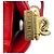 Borsa a tracolla Chanel Le Boy in pelle rossa Rosso - vista 7