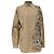Dior Jardin d'Hiver bedrucktes Button-Down-Hemd aus beiger Baumwolle