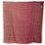 Sciarpa monogram a righe Louis Vuitton in seta rossa Rosso - vista 7