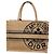 Christian Dior Dior Book Tote Tasche Medium aus beigem Jutencanvas - Ansicht 4
