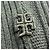 Polo a maniche corte Tory Burch in cotone verde - vista 6
