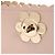 Borsa Tote Mulberry Cecily Flower in pelle di vitello rosa - vista 9