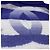 Sciarpa con motivo logo Chanel in lana blu Blu chiaro - vista 4