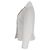 Alexander Mcqueen Peplum Blazer in White Cotton Cream - view 2