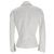 Alexander Mcqueen Peplum Blazer in White Cotton Cream - view 3