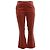 Autre Marque  Frame Flared Trousers in Rust Orange Cotton
