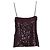 Autre Marque Canotta di paillettes Simkhai Arlene in nylon viola - vista 4