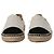 Chanel CC Espadrilles aus weißem Canvas Roh - Ansicht 4