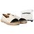 Chanel CC Espadrilles aus weißem Canvas Roh - Ansicht 7