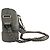Borsa a tracolla piccola Gabrielle di Chanel in pelle grigia Stampa python - vista 4